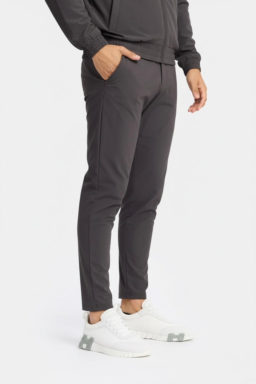 PANTALON SIGNATURE GRIS PROFOND Selvé Paris