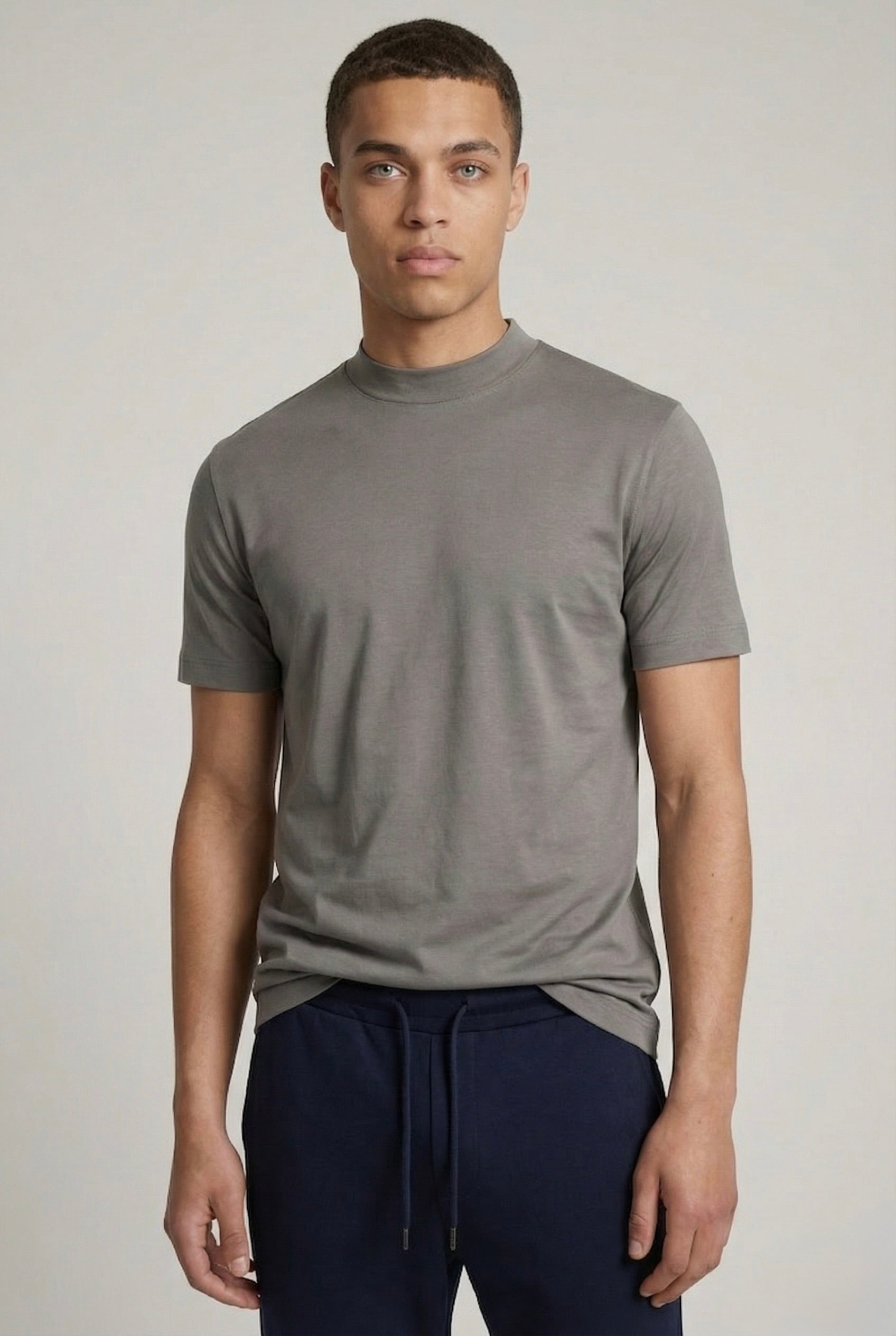 T-SHIRT ESSENTIEL GRIS PROFOND Selvé Paris