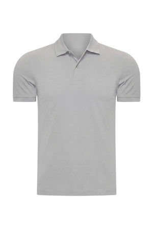 POLO SELVÉ GRIS D'ÉLÉPHANT Selvé Paris