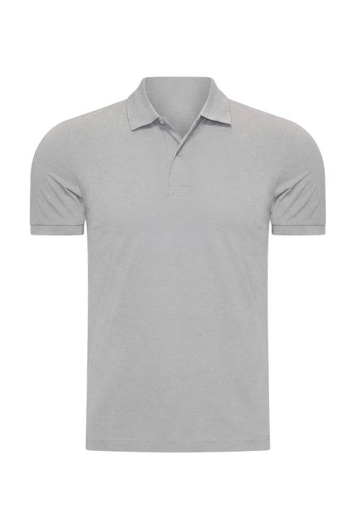 POLO SELVÉ GRIS D'ÉLÉPHANT
