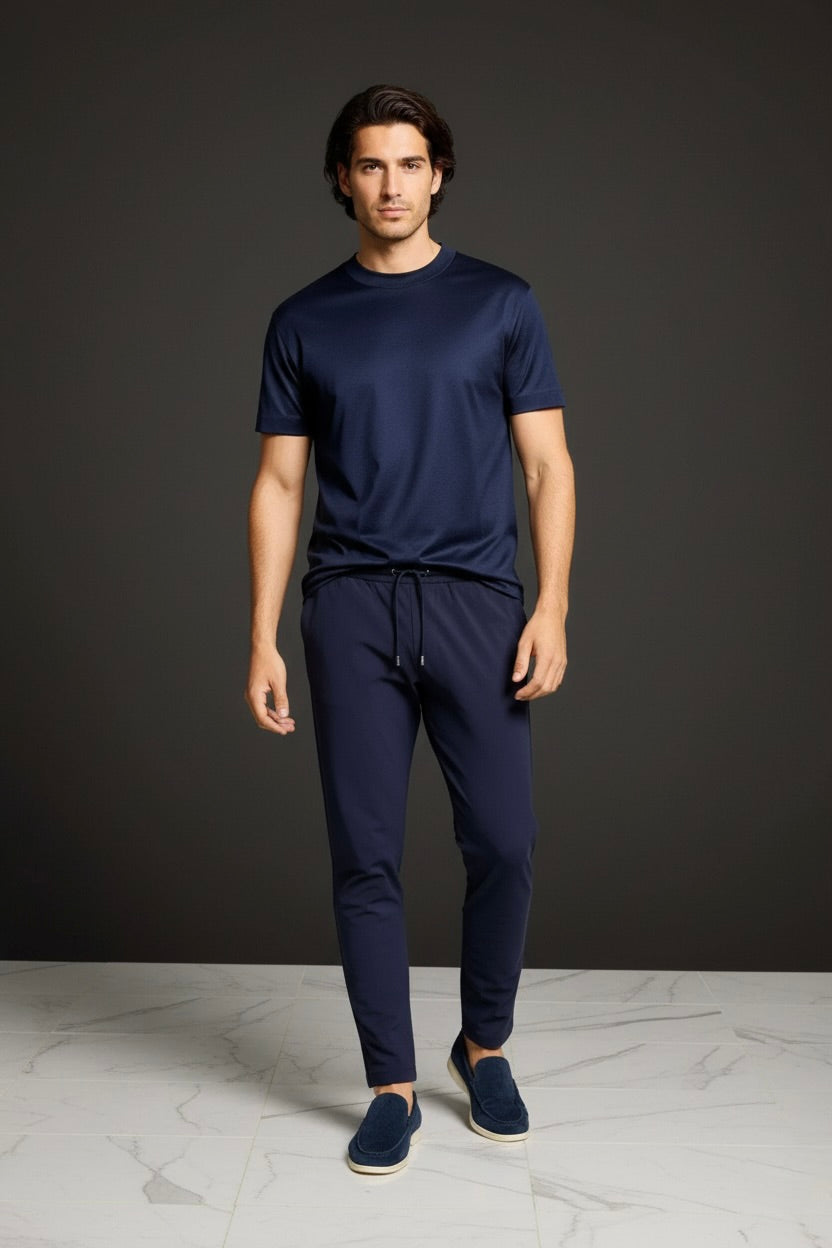 T-SHIRT ESSENTIEL BLEU NUIT Selvé Paris