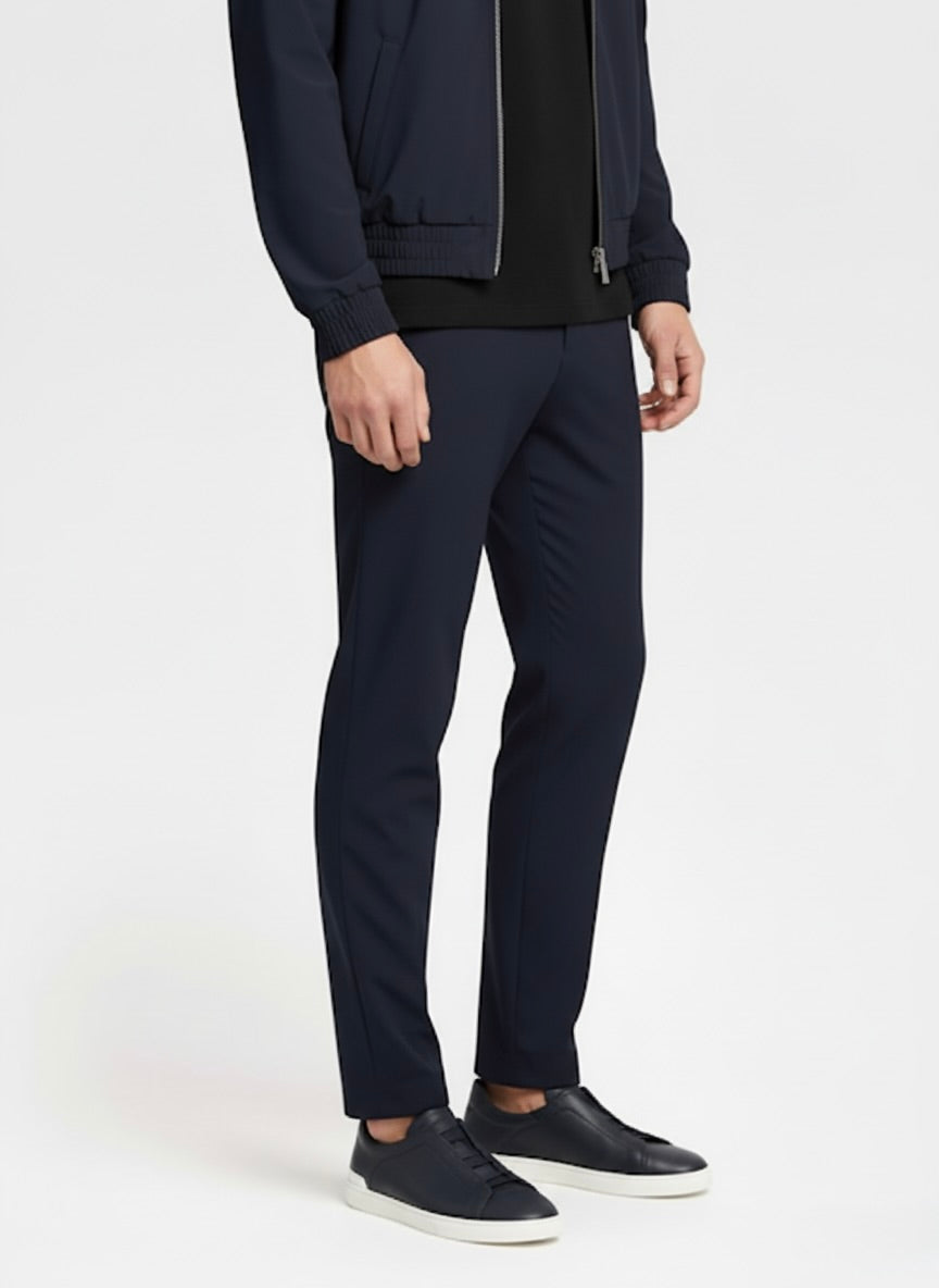 PANTALON SIGNATURE BLEU NUIT Selvé Paris