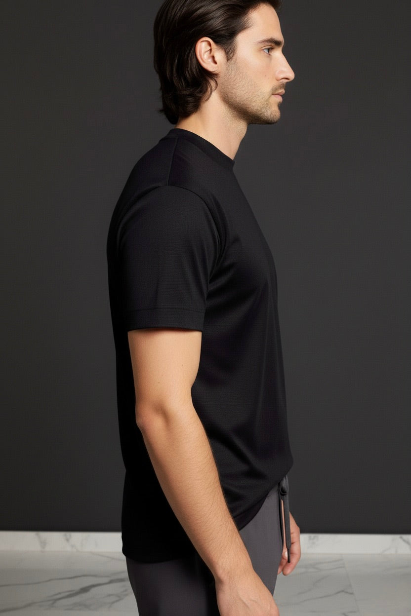 T-SHIRT ESSENTIEL NOIR Selvé Paris