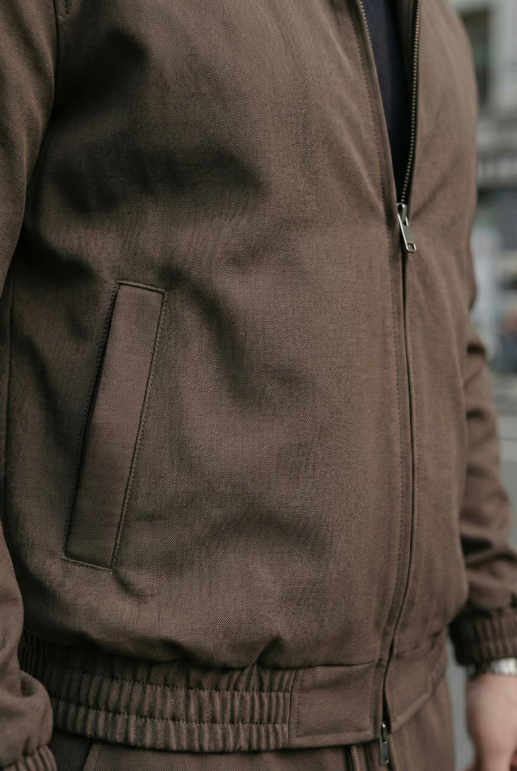 ENSEMBLE SIGNATURE MARRON Selvé Paris