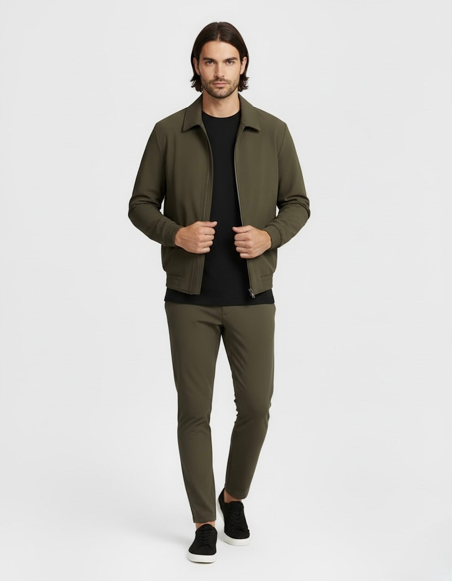 ENSEMBLE SIGNATURE VERT PROFOND Selvé Paris