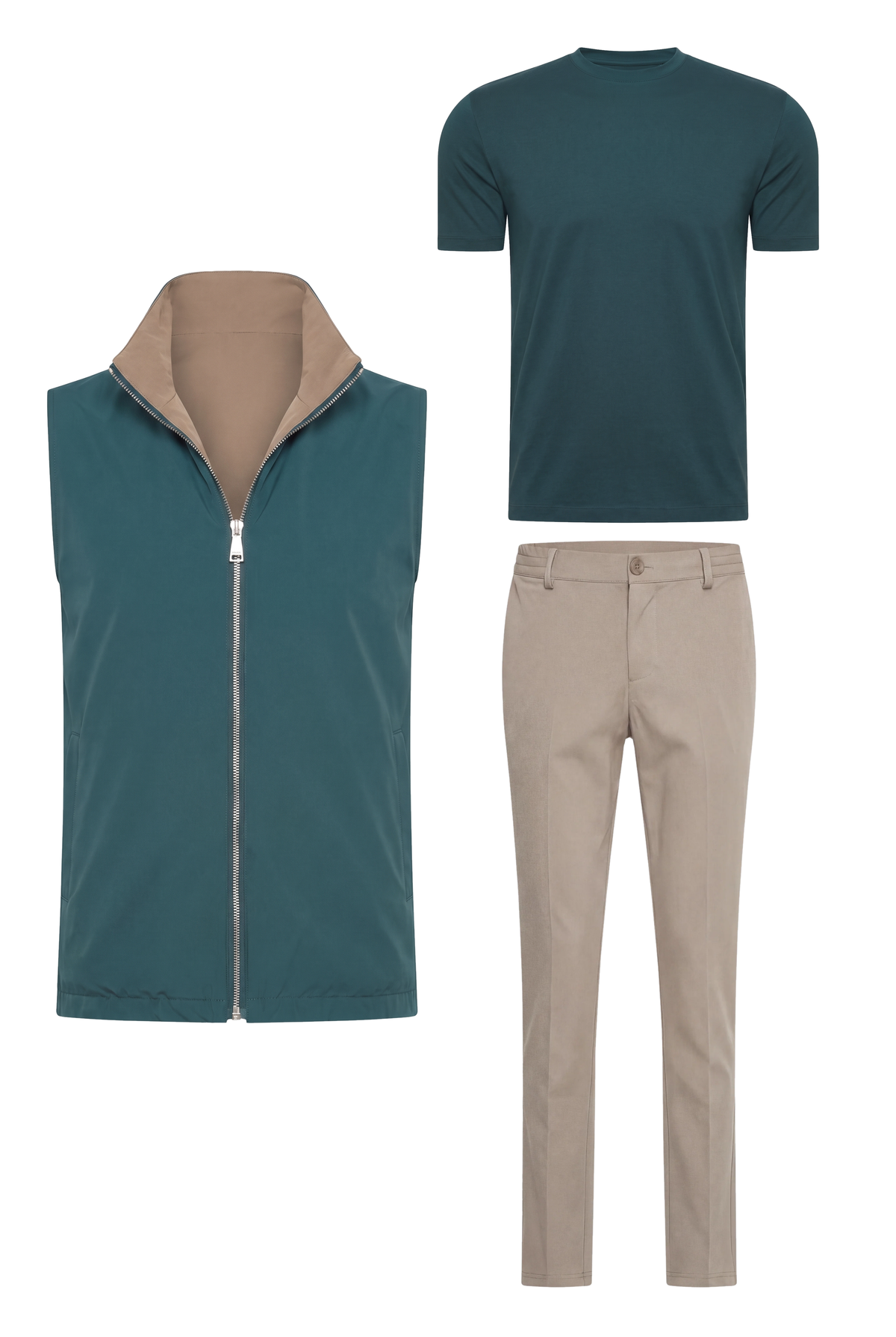 Ensemble Selvé Réversible Malachite du Désert (T-shirt)