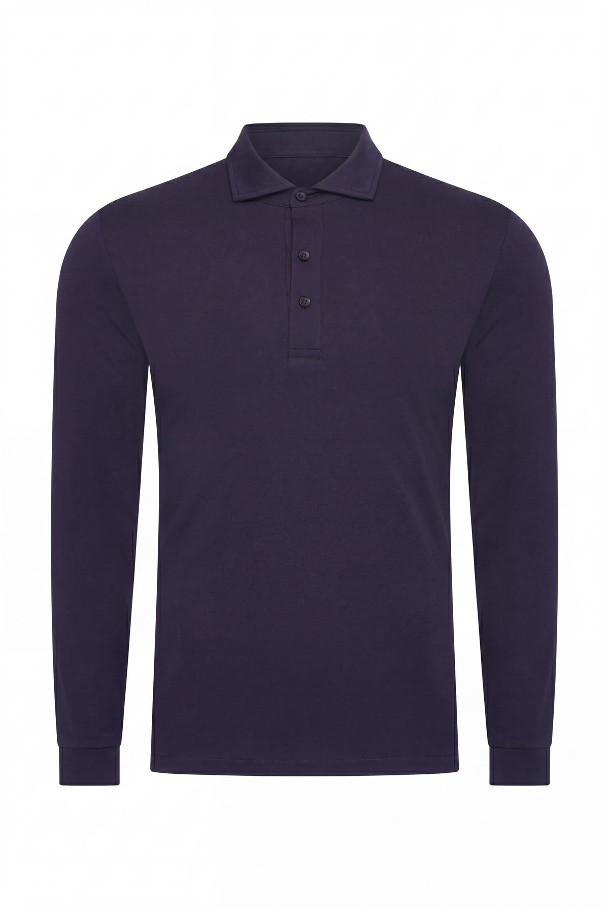 POLO À MANCHES LONGUES BLEU D'AZUL
