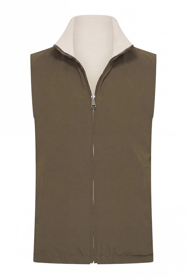 ENSEMBLE SELVÉ RÉVERSIBLE PERLE D'OLIVE (T-SHIRT)