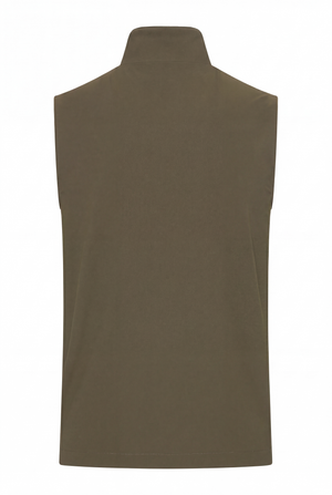 VESTE SANS MANCHE RÉVERSIBLE PERLE D'OLIVE