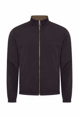 VESTE RÉVERSIBLE OLIVE D'ANILINE