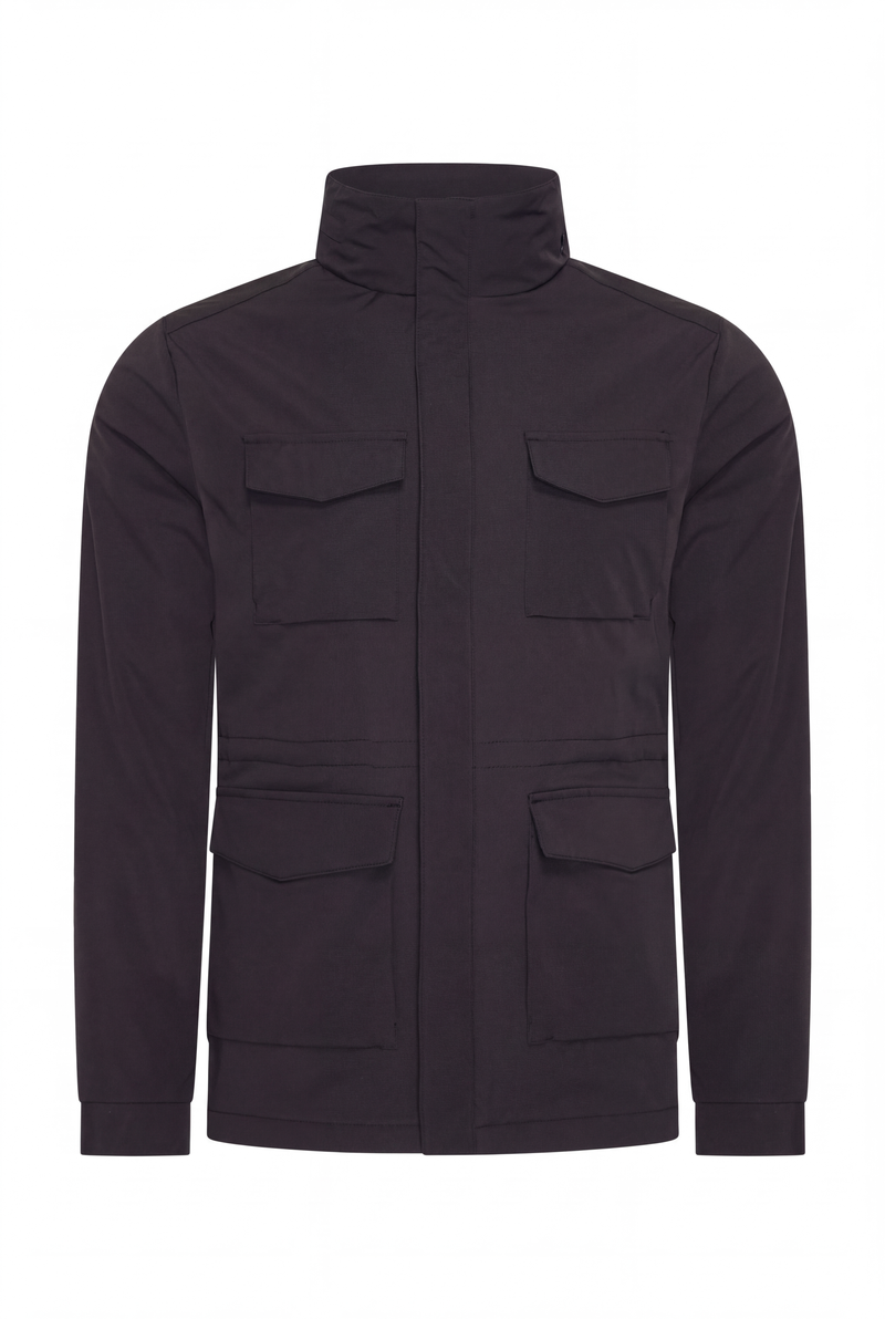 VESTE FIELD CAVIAR D'ANILINE