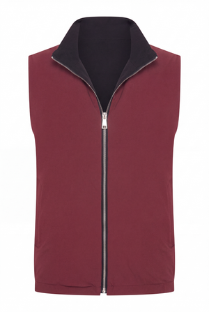 Veste Sans Manche Réversible Moulin d'Azul - côté moulin rouge