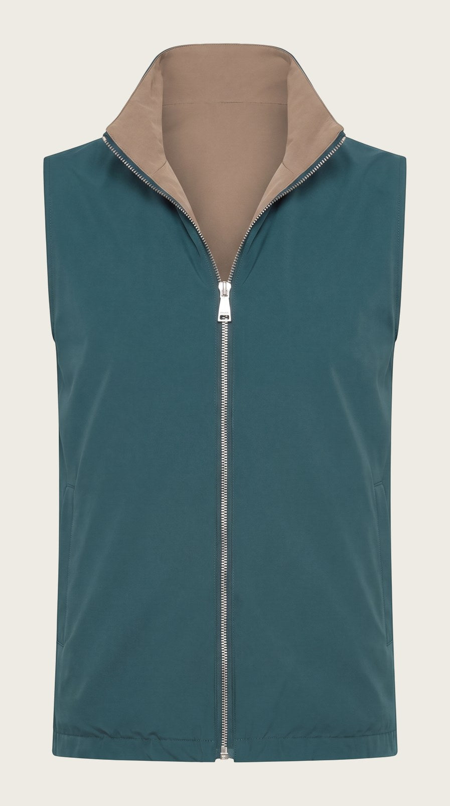 Veste Sans Manche Réversible Malachite du Désert
