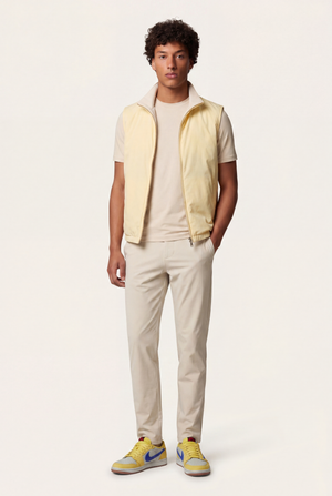 VESTE SANS MANCHE RÉVERSIBLE PERLE DE CANARI