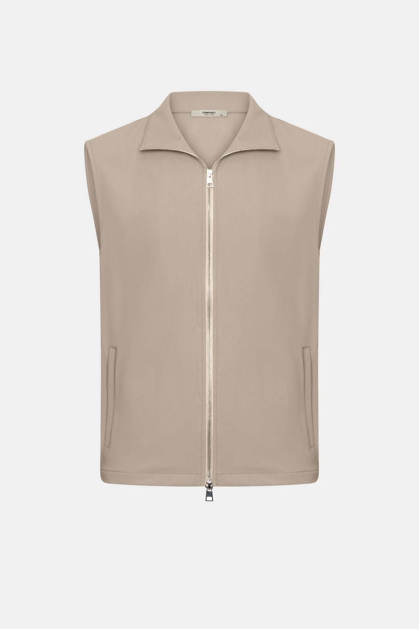 Light Beige Tech Gilet - DIMANO