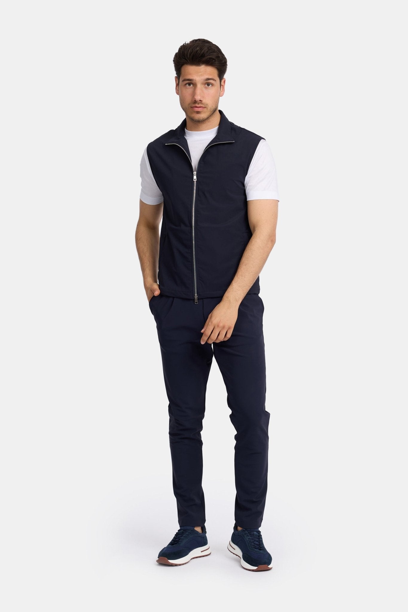 Midnight Blue Tech Gilet - DIMANO