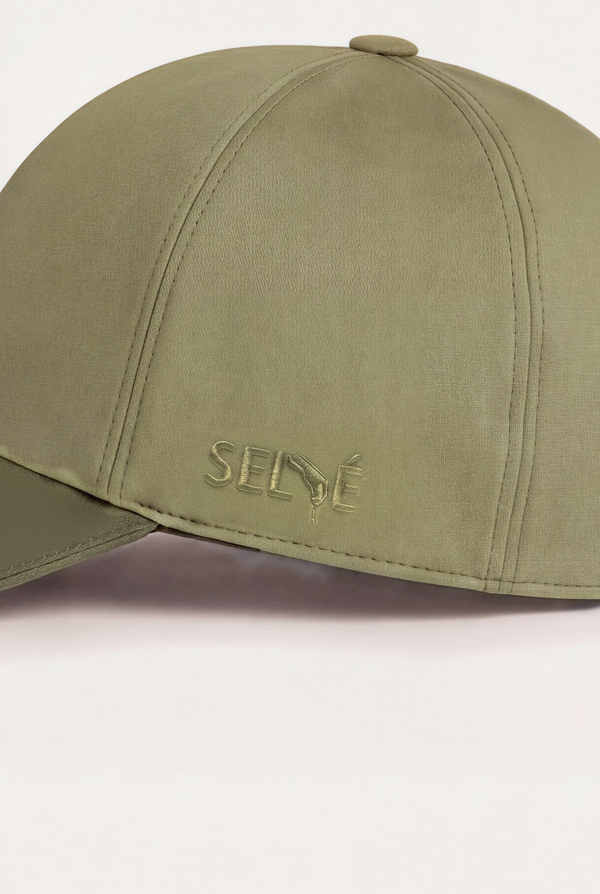 Casquette Selvé Olive de Provence, logo brodé