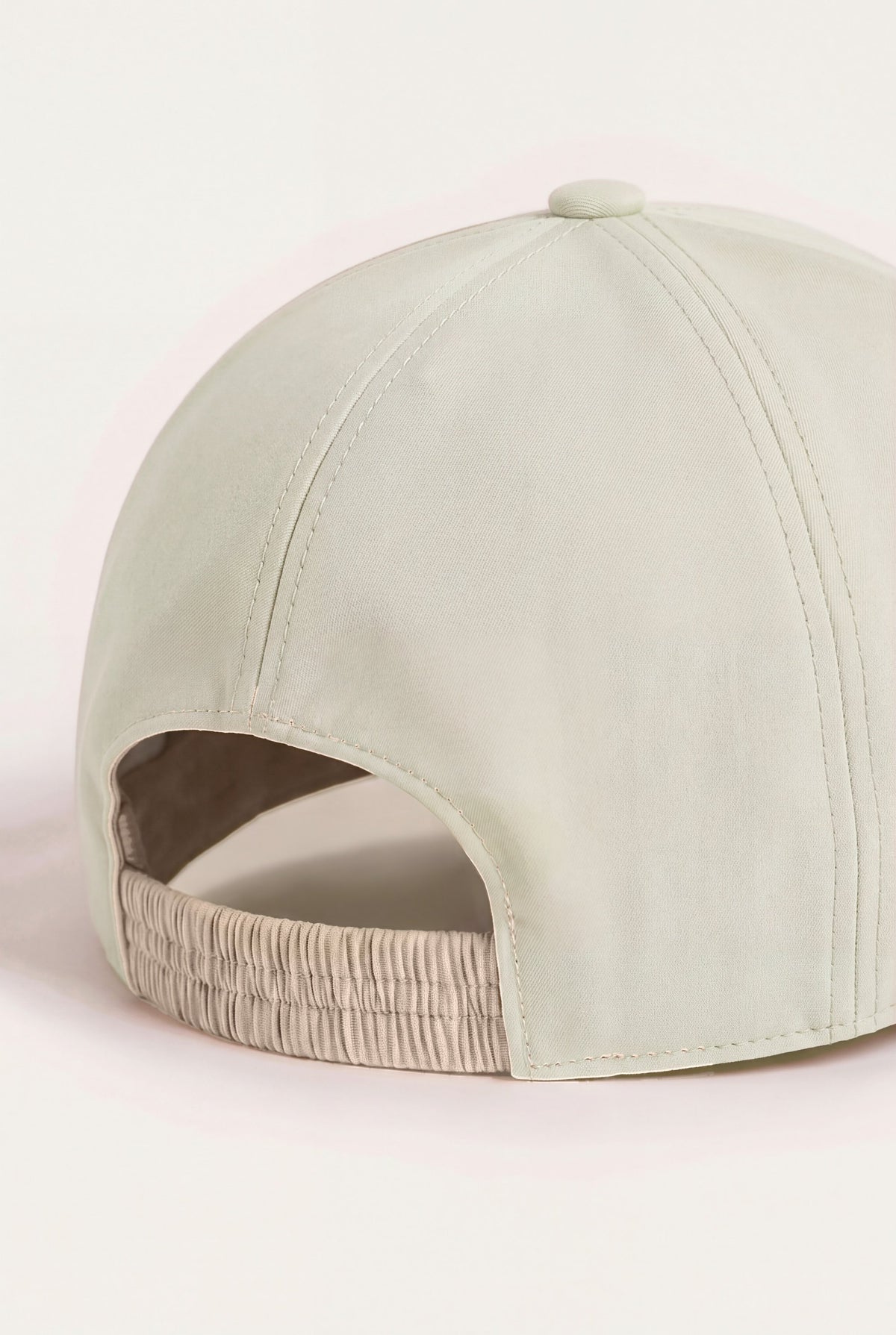 Casquette Selvé Sable d'Opale, détail arrière