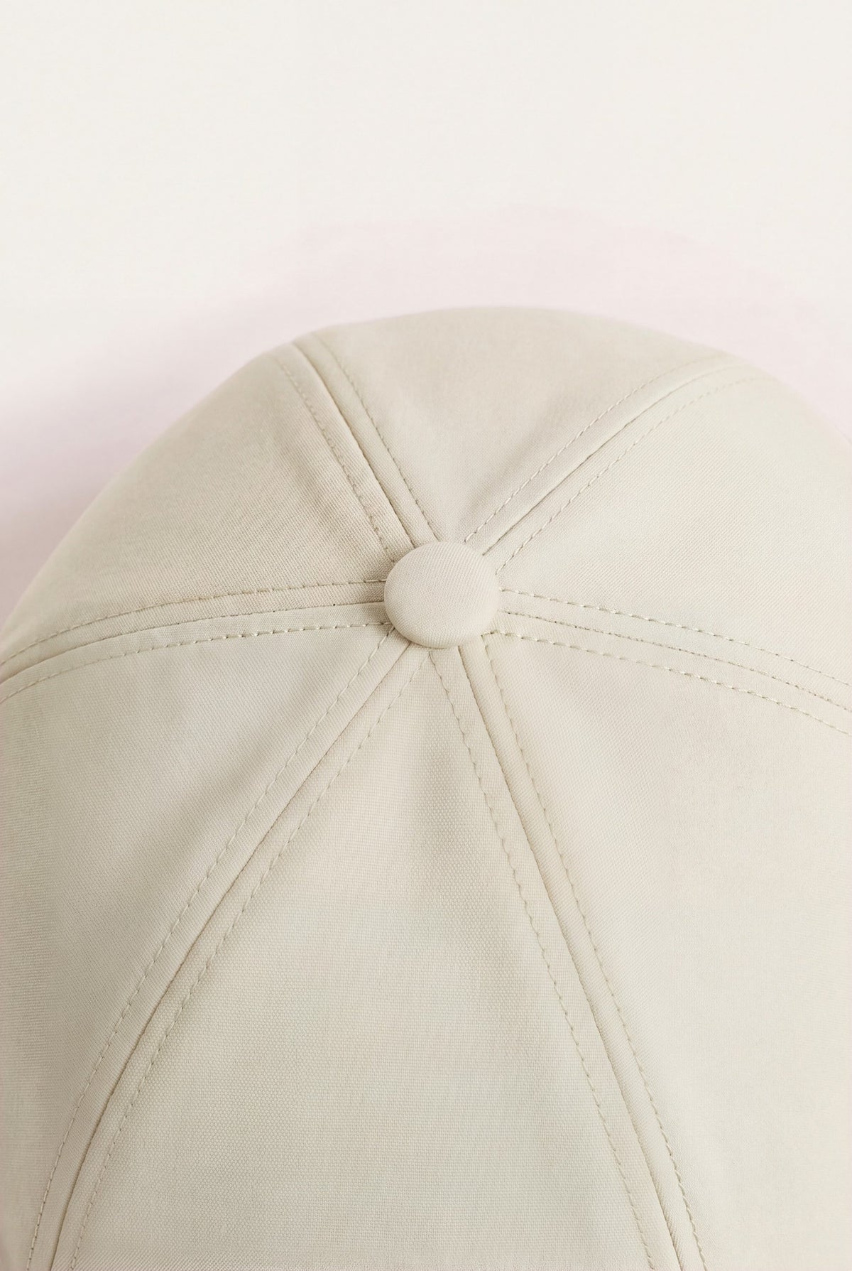 Casquette Selvé Sable d'Opale, dessus